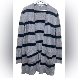 Madewell Womens Open Patch Pocket Cardigan Long Sleeves Cozy Knit Wool $98 Sz S